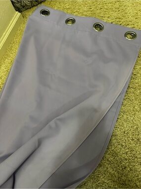 Lavender Grommet Top Curtain Panel